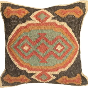 Capa De Almofada Kilim Indiana Feita À Mão