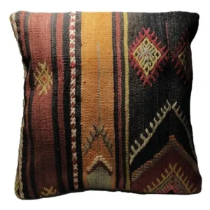 Capa De Almofada Kilim Turca 100% Lã De Ovelha